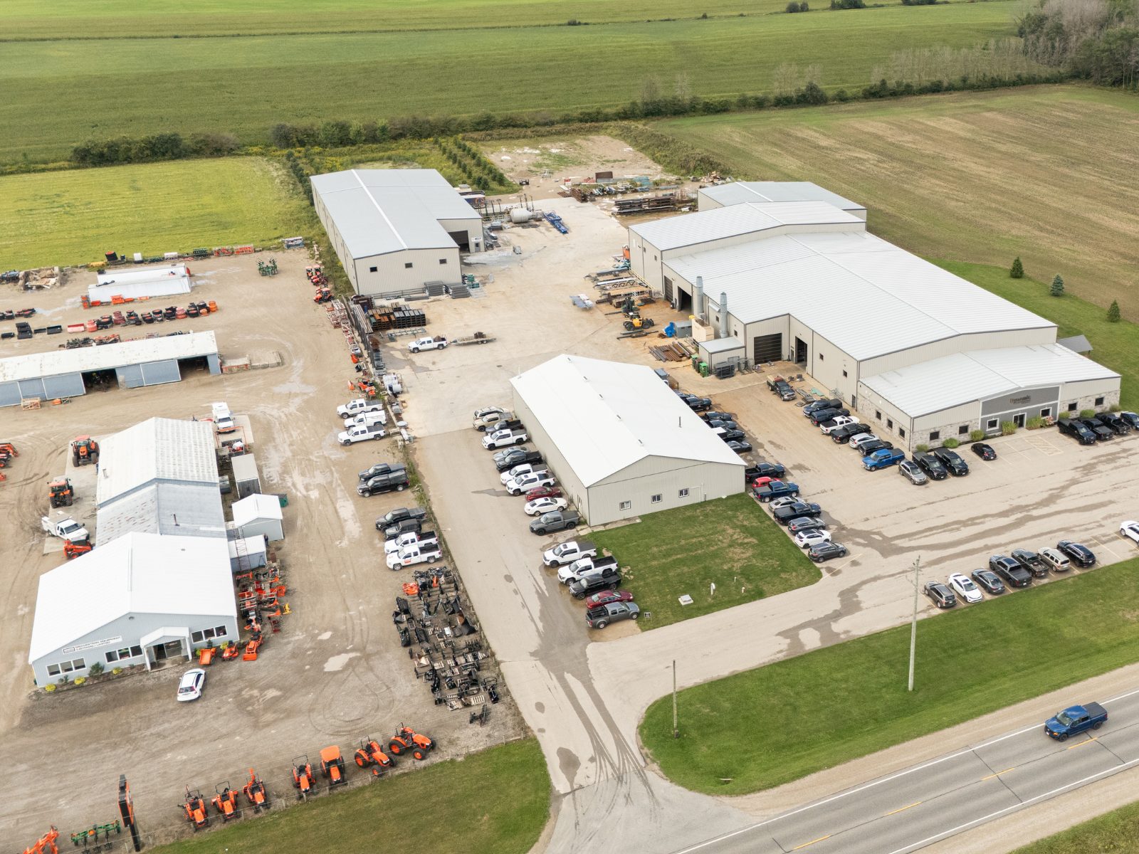 Dynamic Millwrights Inc. aerial view