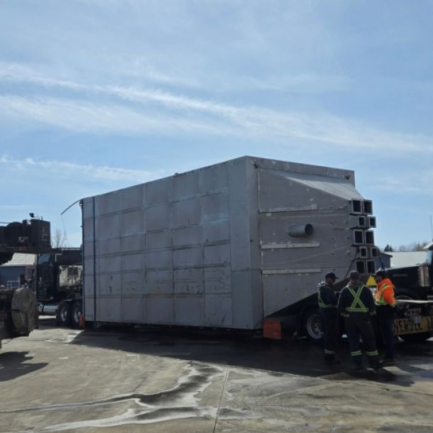 Millstone Crop Services 200T  Stainless Fertilizer Bin image